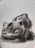 "Sleepy" Sammelkarten Print