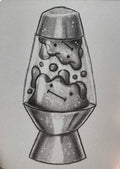 "Lavalamp" Sammelkarten Print
