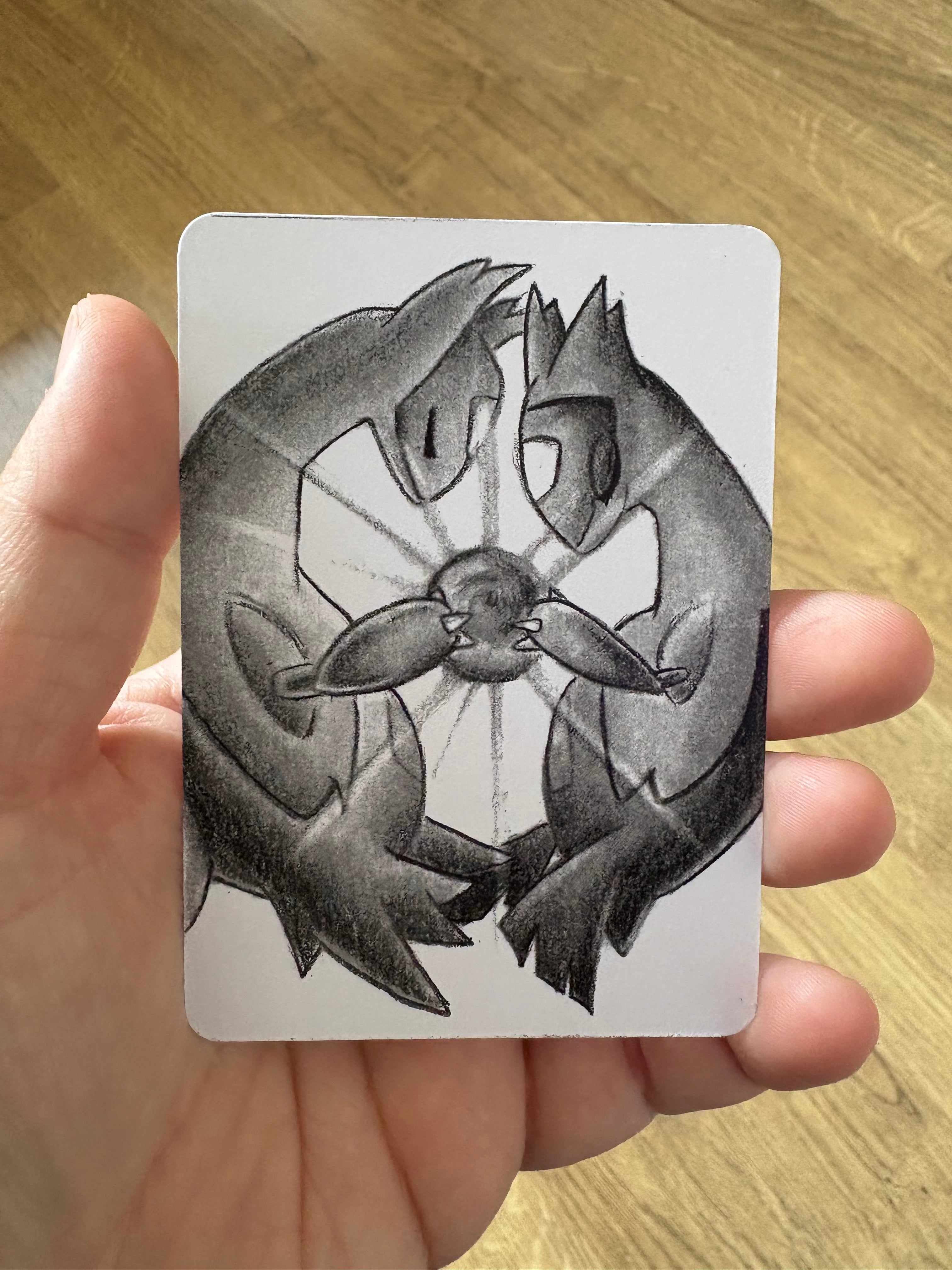 "Meditation" Sammelkarten Print