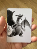 "Fly" Sammelkarten Print
