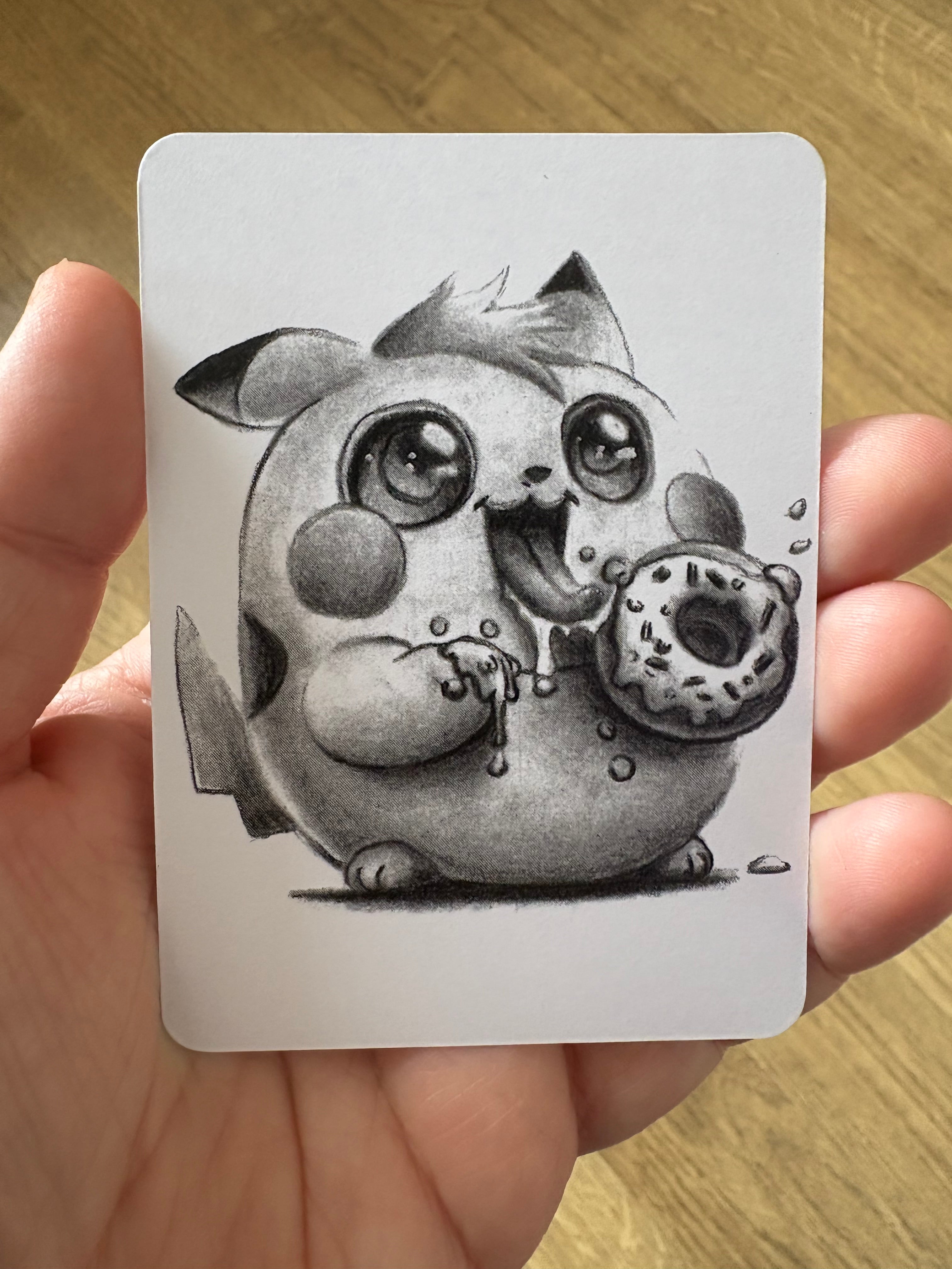 "Mukbang" Sammelkarten Print
