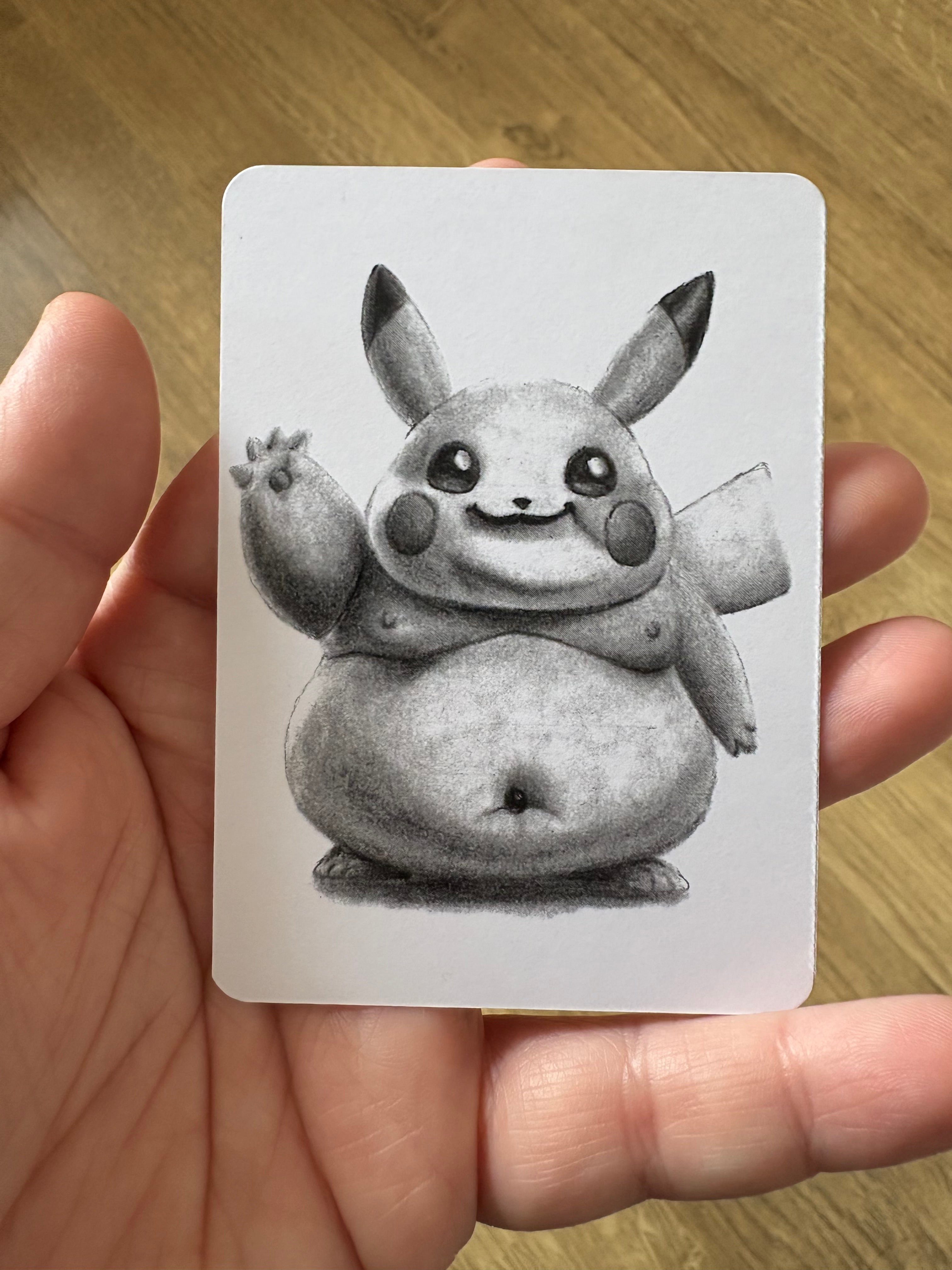 "Chubby" Sammelkarten Print