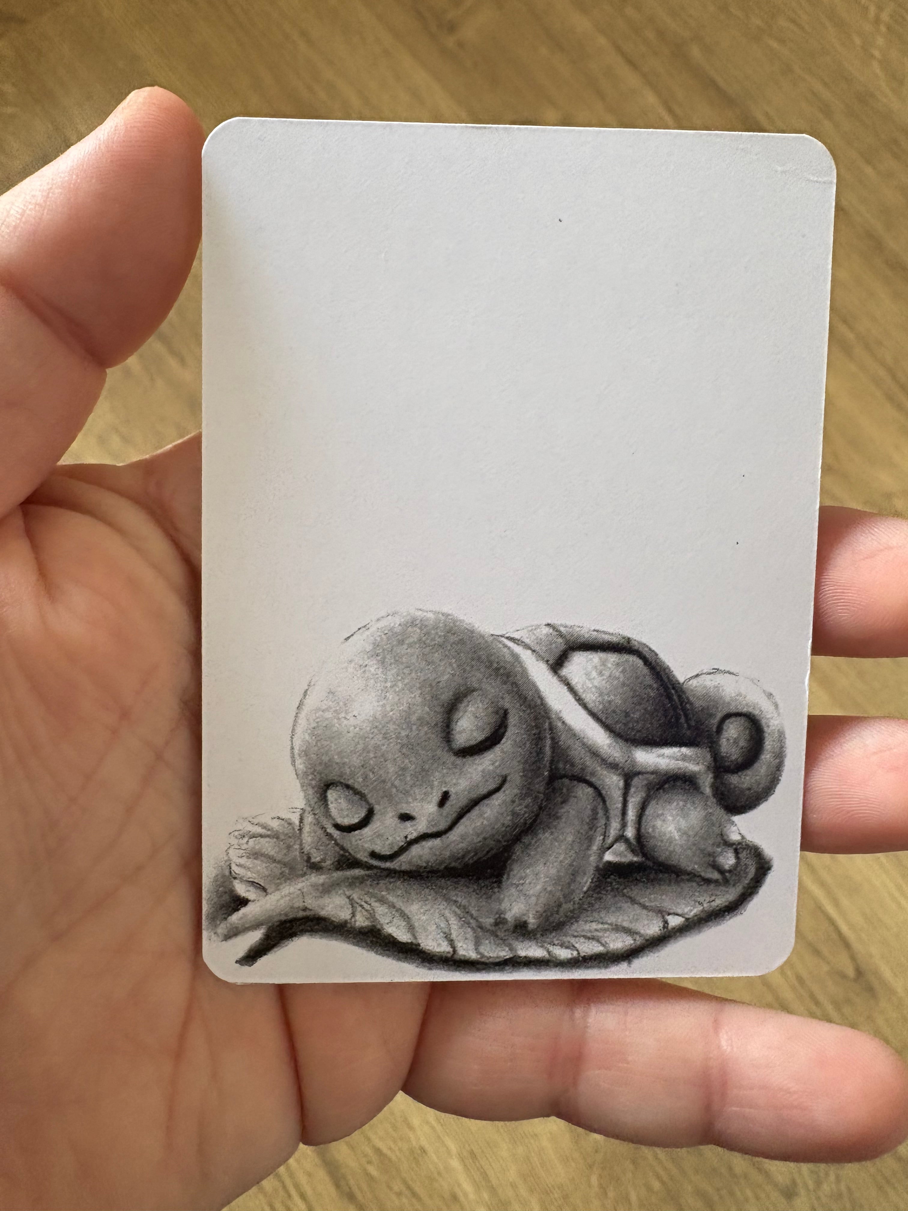 "Sleepy II" Sammelkarten Print