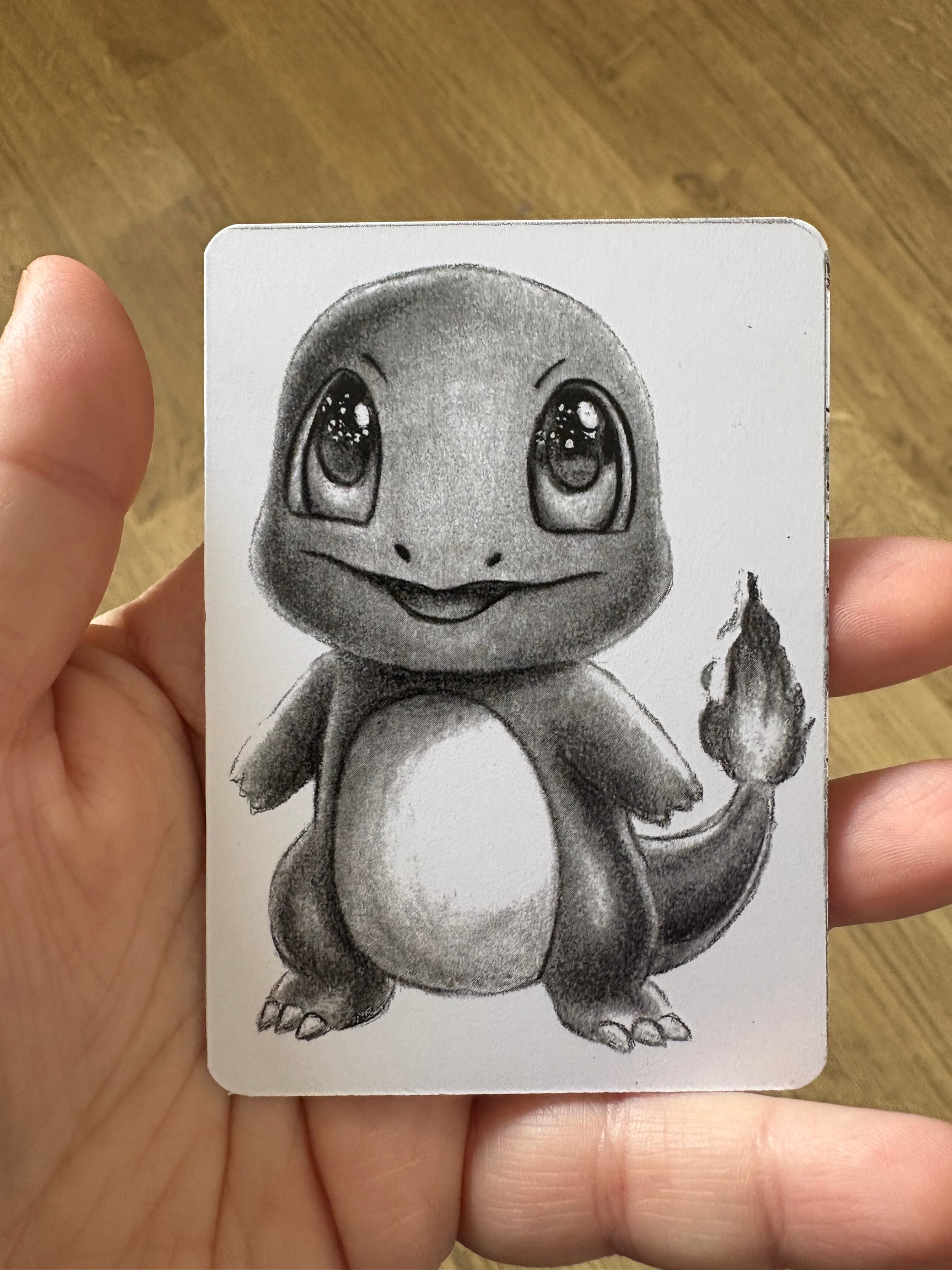 "Baby Dragon" Sammelkarten Print